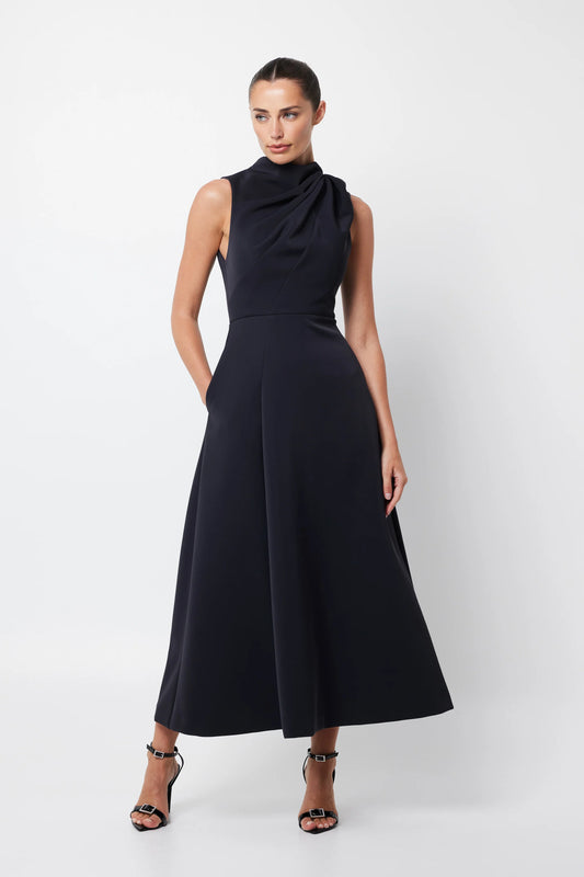 Mossman - Cosmic Maxi Dress - Navy
