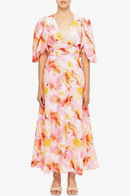 Acler - Hamilton Dress (Pink Floral)