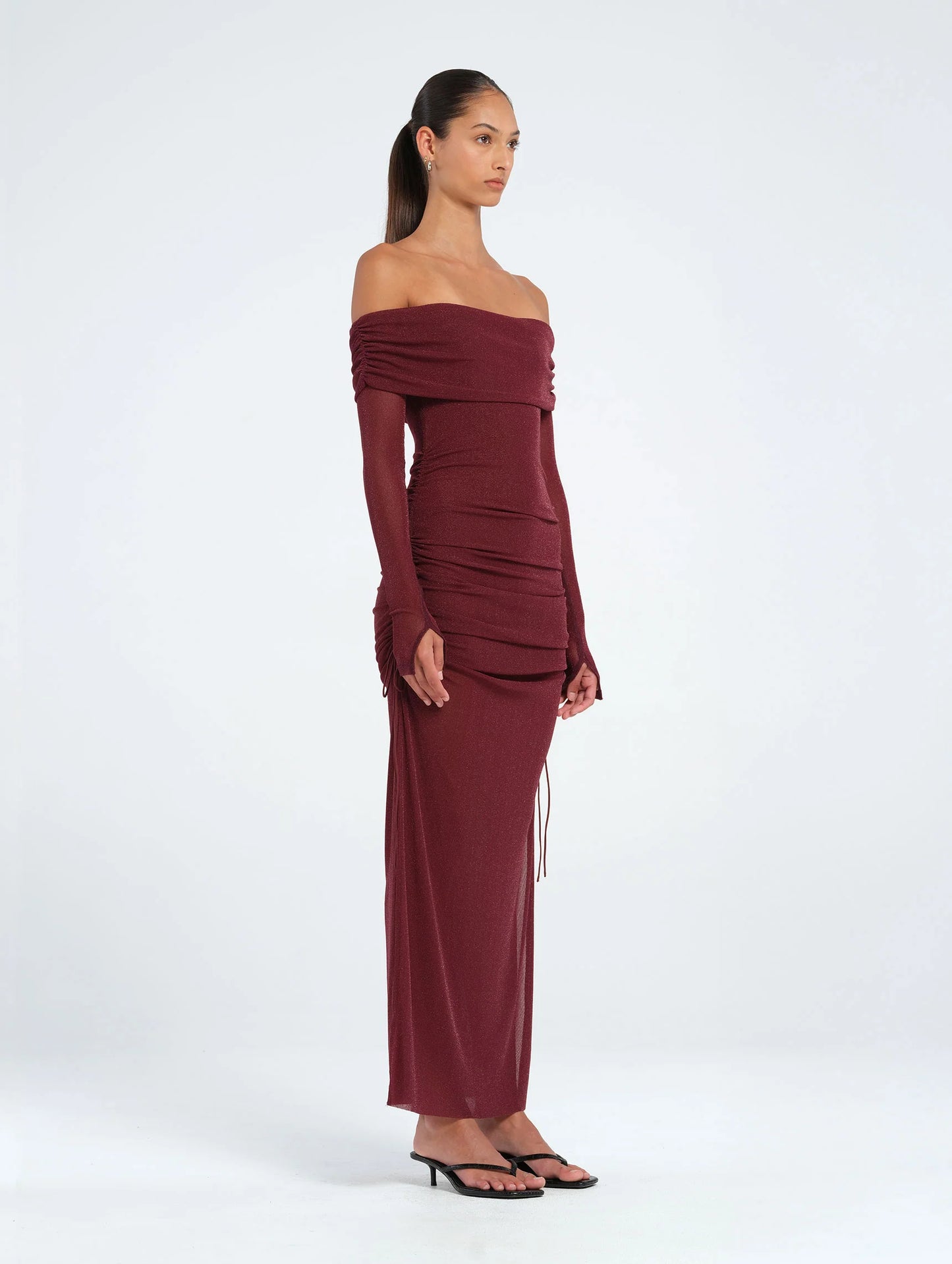 Benni - Blaire Midi Dress - Plum