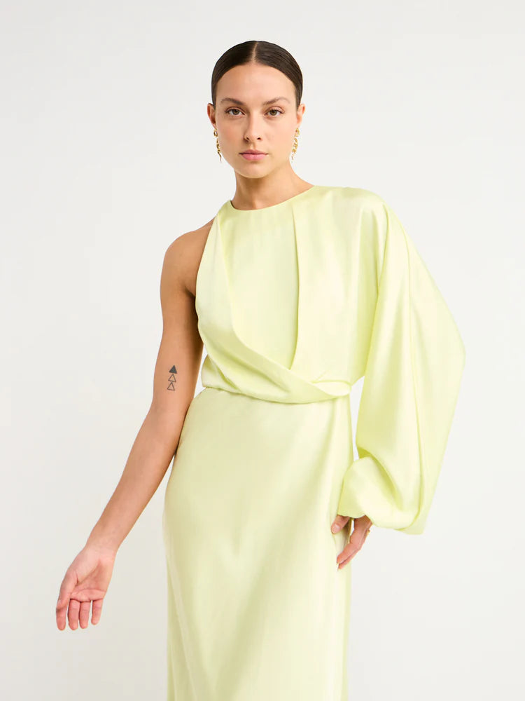 Significant Other - Alessia One Shoulder Long Sleeve Dress