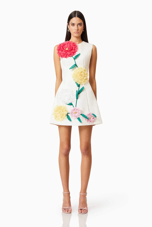 Elliatt - Buttercup Mini Dress - White