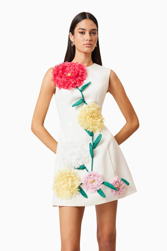 Elliatt - Buttercup Mini Dress - White