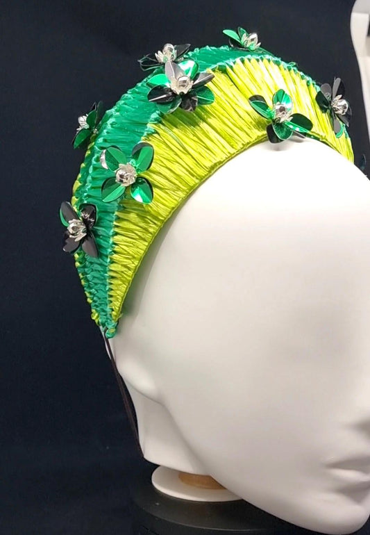 Stephanie Munro Millinery - Emerald Crown