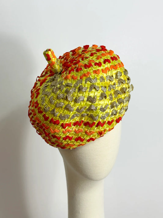 Possum Ball Millinery - Weaved Beret