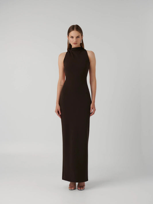 Effie Kats - Ambre Gown - Coffee